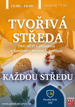 Tvořivé středy v Panském dvoře Telč
